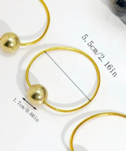 Diloshtrend Design 4 ADET Gold Lastik Toka Seti - Görsel 3