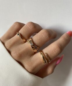 ringbox Gold Sarmal Model Yüzük - Görsel 3
