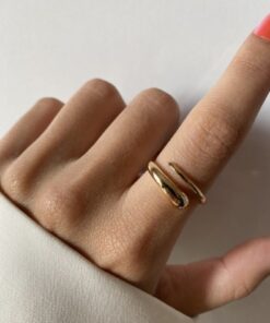 ringbox Gold Sarmal Model Yüzük