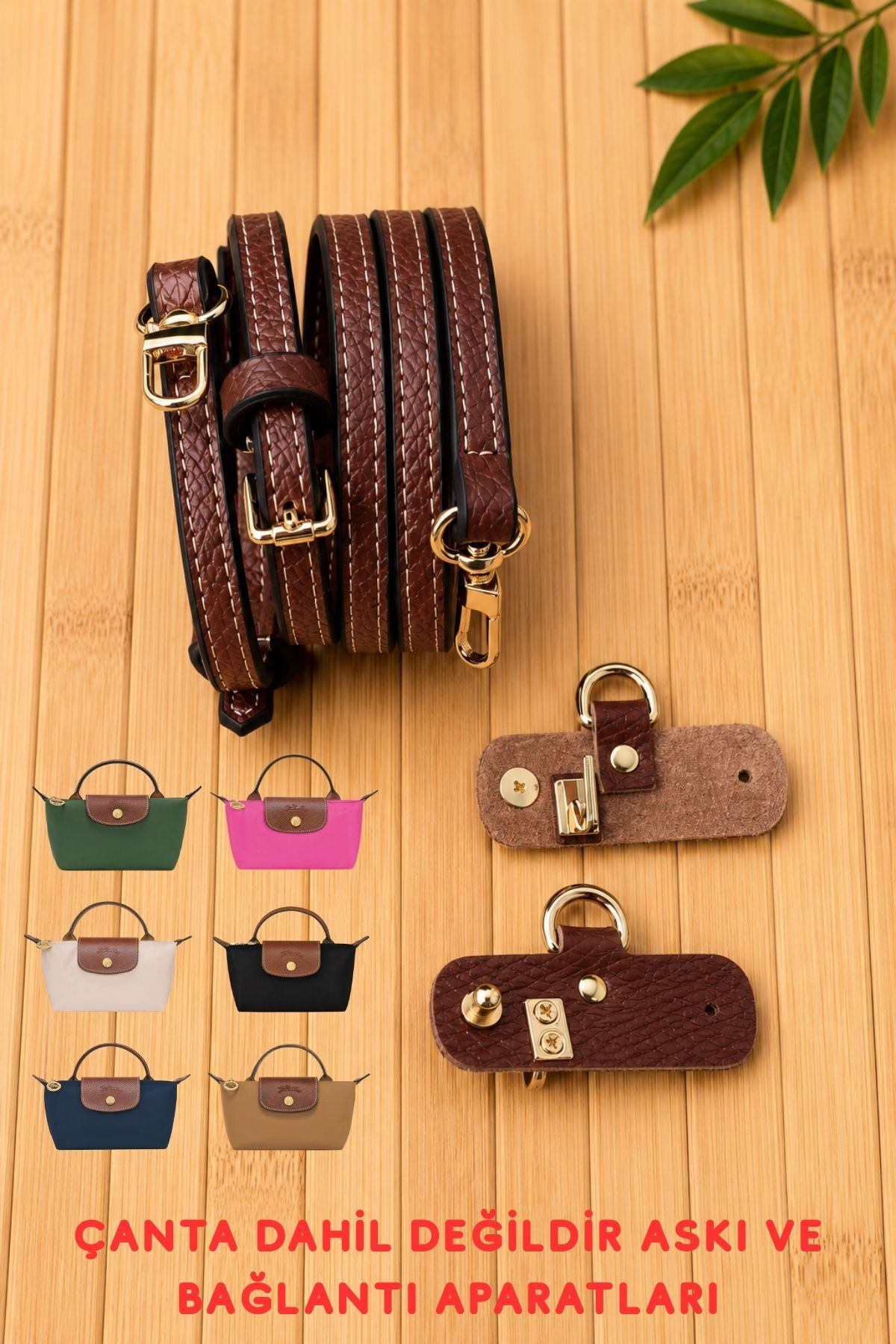 Wibego Will Good Be Longchamp Askı Le Pliage Uyumlu Çanta Askısı , Kadın Deri Çanta Askısı , Ayarlanabilir Çanta Kemeri , Bag Strap , Çanta Aksesuar - Görsel 3