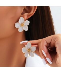 MRK Kadın Flower Çiçek Küpe