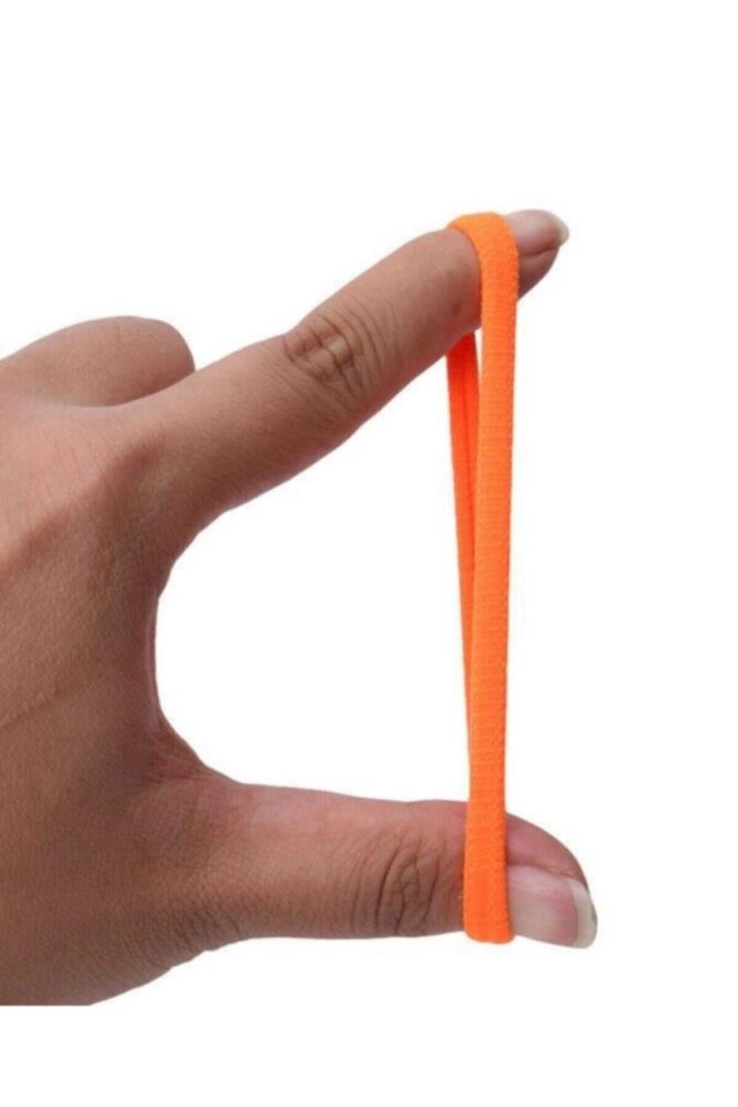 C&E Design 10'lu Renkli Neon Lastik Toka Seti - Görsel 2