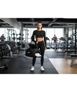 HAWK Spor Çantası Ayakkabı Gözlü Gym Fıtness Valiz Seyahat Unısex El Ve Omuz Valizi L Boy 50*25*23 - Görsel 3