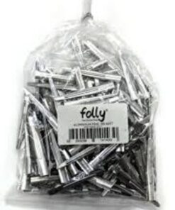 FOLLY Alüminyum Saç Pensi 50 Adet Boy 5 cm