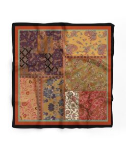 D scarf Kadın Etnik Desenli Fular Bandana