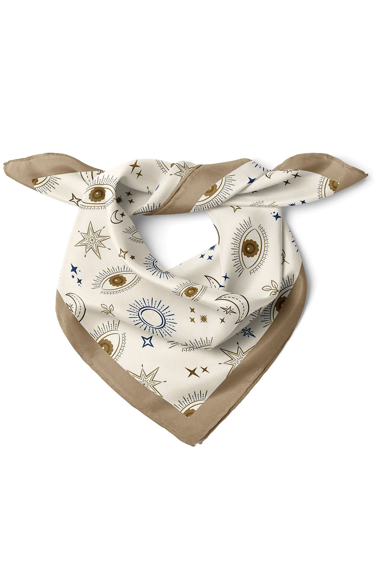 nehir eşarp Göz Desenli Bandana