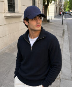sf collection Düz Basic Lacivert Baseball Şapka Unisex Ayarlanabilir Cap - Görsel 3