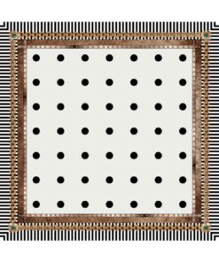 Alternative view of keisy Desenli Kadın Bandana Fular 50x50cm