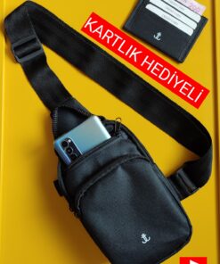 JANJAN GARANTİLİ Orijinal Unisex Yandan Çapraz Askılı-Omuz-Sırt-Yan Body Bag-Günlük Spor Göğüs Çantası