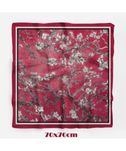 tuaipek CHERRY BLOSSOM Desen 70*70cm Bandana/Fular - Görsel 3