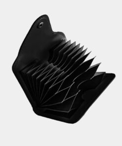 Alternative view of Frank Martin Riva Ince Model 10 Kartlık Bölmeli Çıt Çıtlı Çok Gözlü Akordiyon Kredi Kartlık Cüzdan