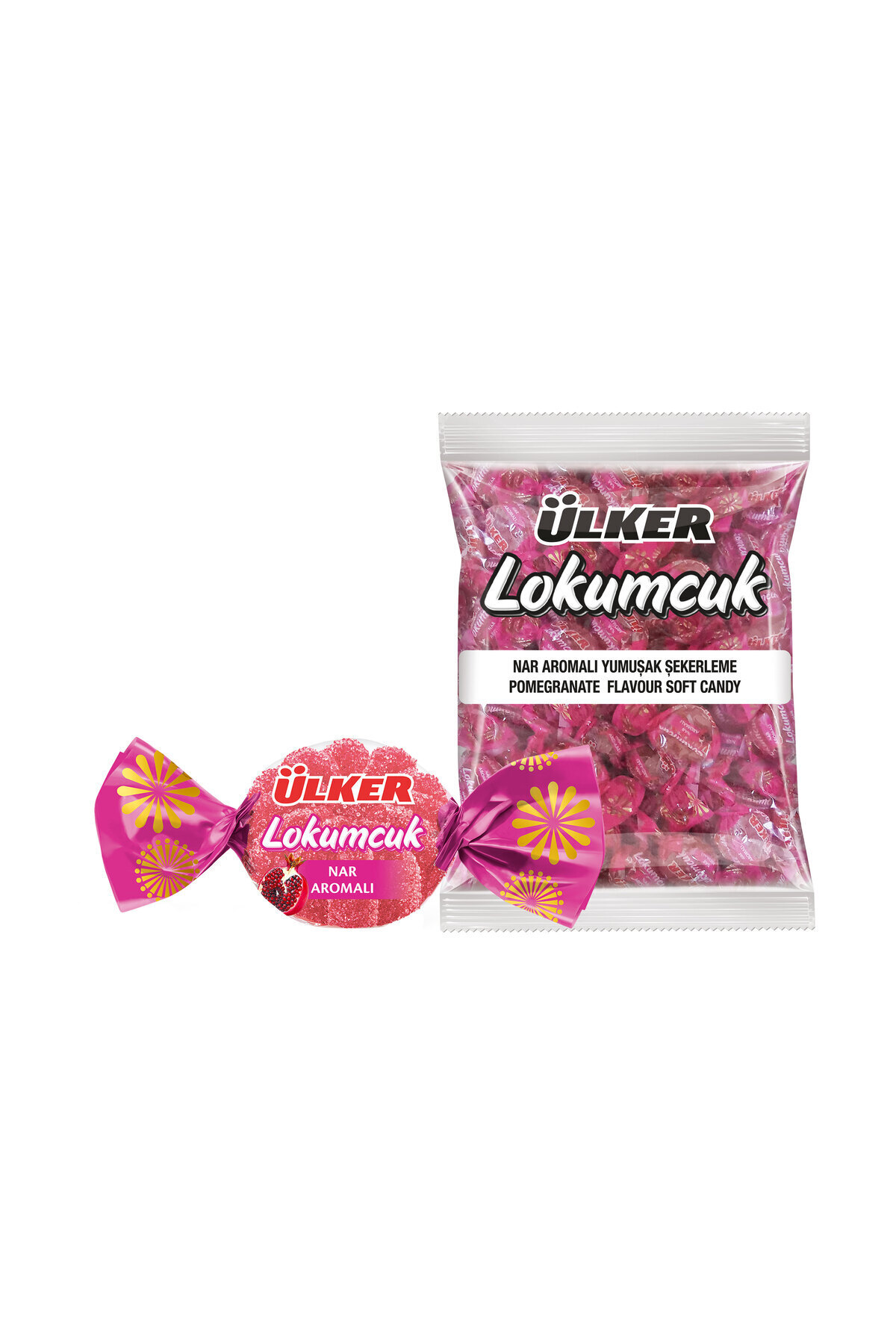 Ülker ülker lokumcuk şeker nar aromalı 1 kg