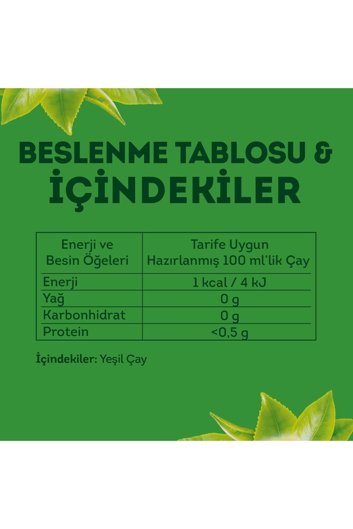 Lipton Berrak Yeşil Bardak Poşet Çay 20'li - Görsel 3
