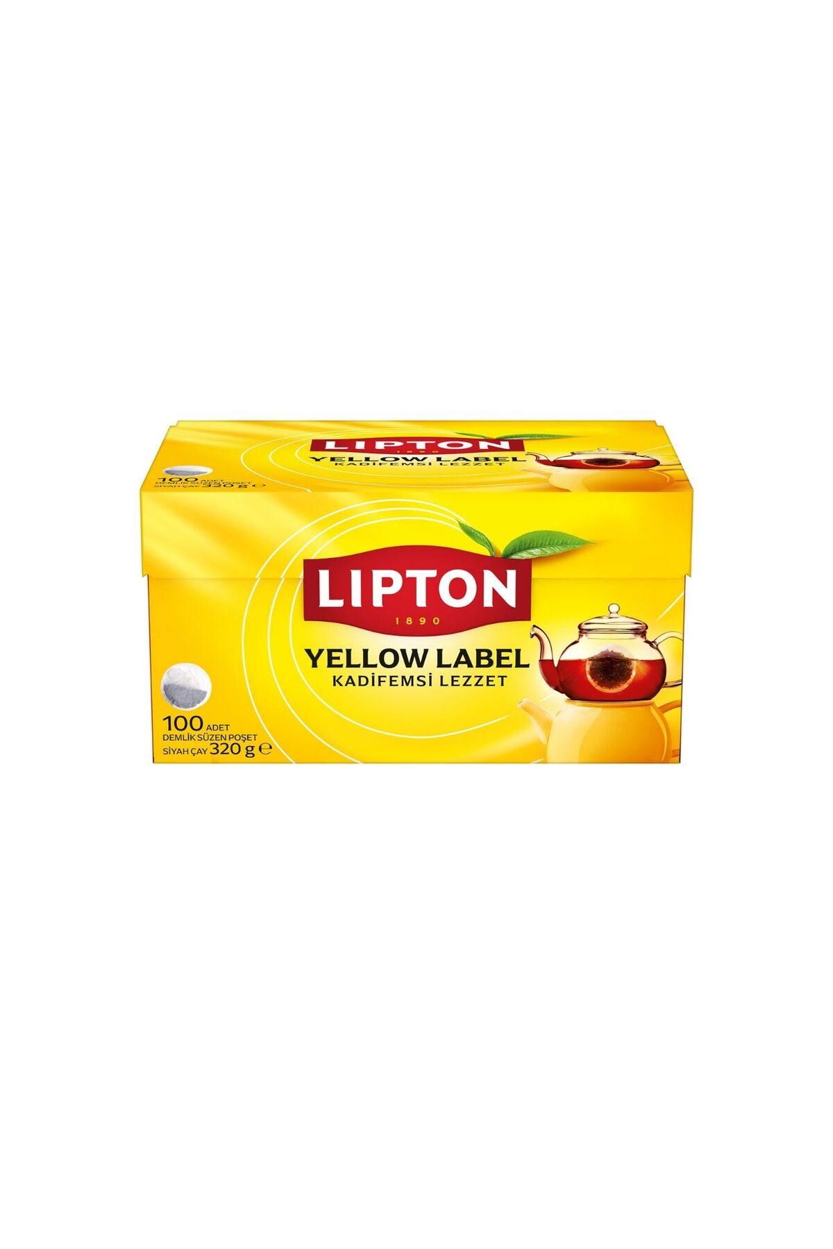 Lipton Lipton Demlik Poşet Çay Yellow Label 100'Lü
