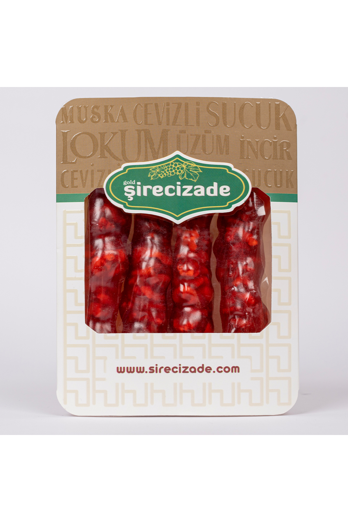 Gold Şirecizade Nar Aromalı Cevizli Sucuk 400 Gr