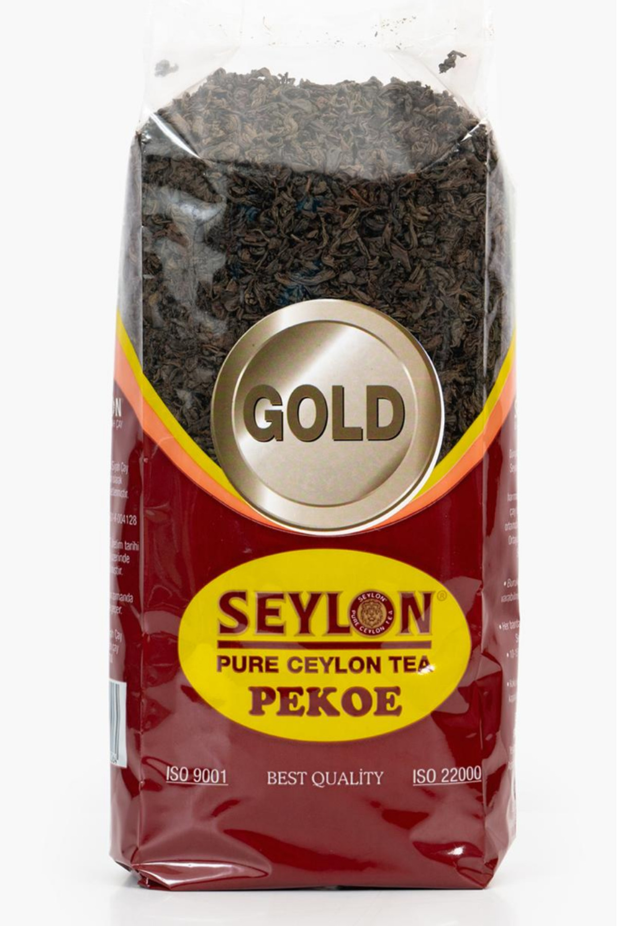 Seylon Seylon Seylon Pekoe Gold 500gr.Ceylon Tea 1 Adet Güllü Ithal Seylan Sri Lanka Kaçak Siyah Yaprak.