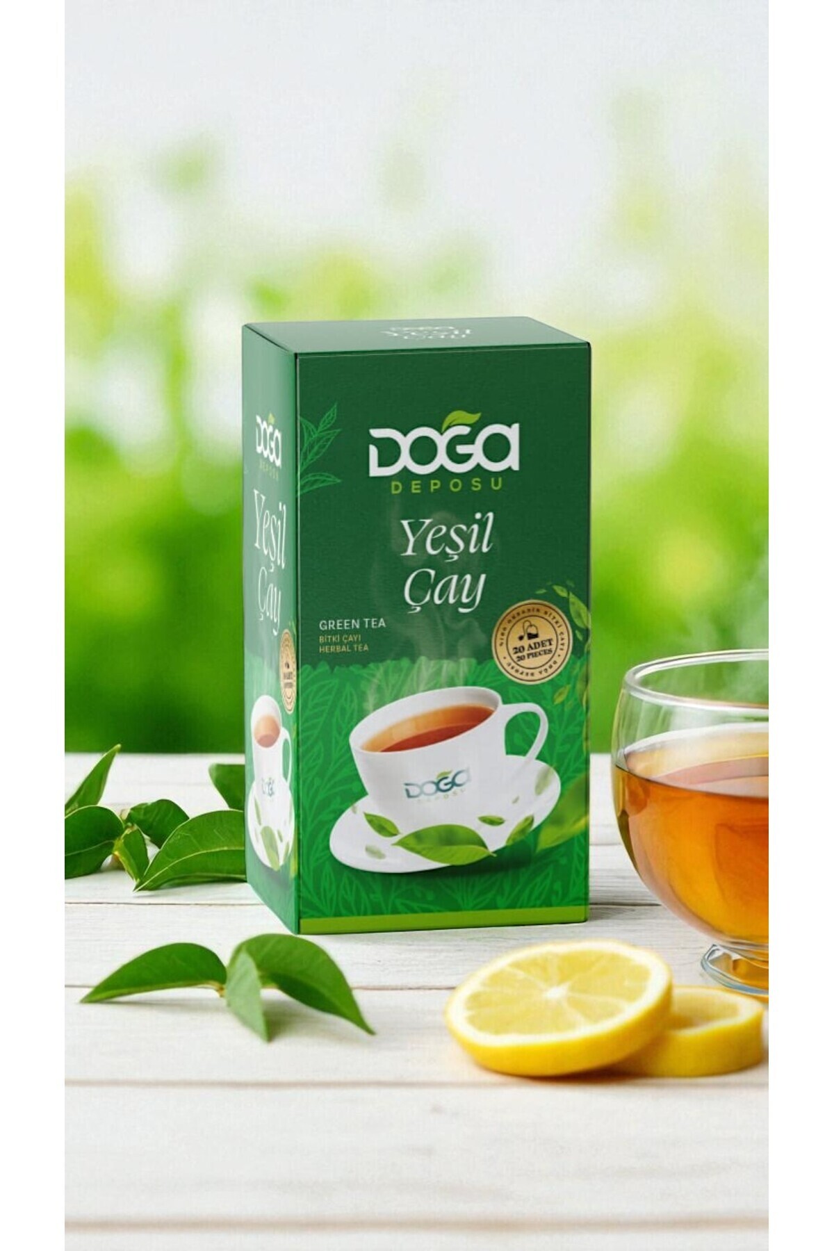 DOĞA DEPOSU Yeşil Çay | 0 Doğal Katkısız Bitki Çayı