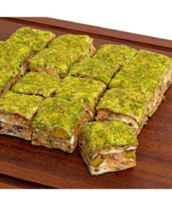 HALUK ÇEREZ Fıstıklı Çıtır Baklava Lokum 500 Gram