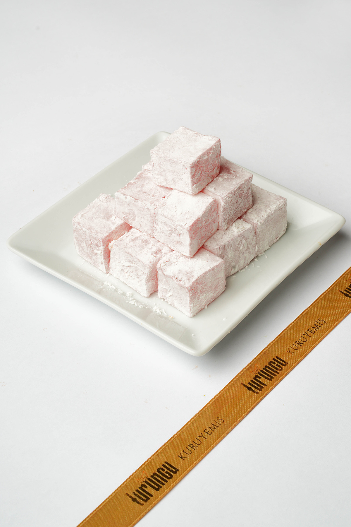Turuncu Kuruyemiş Güllü Lokum 250 gr