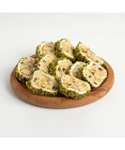 HALUK ÇEREZ Fıstık Kremalı Sarma Türk Lokumu 500 Gram