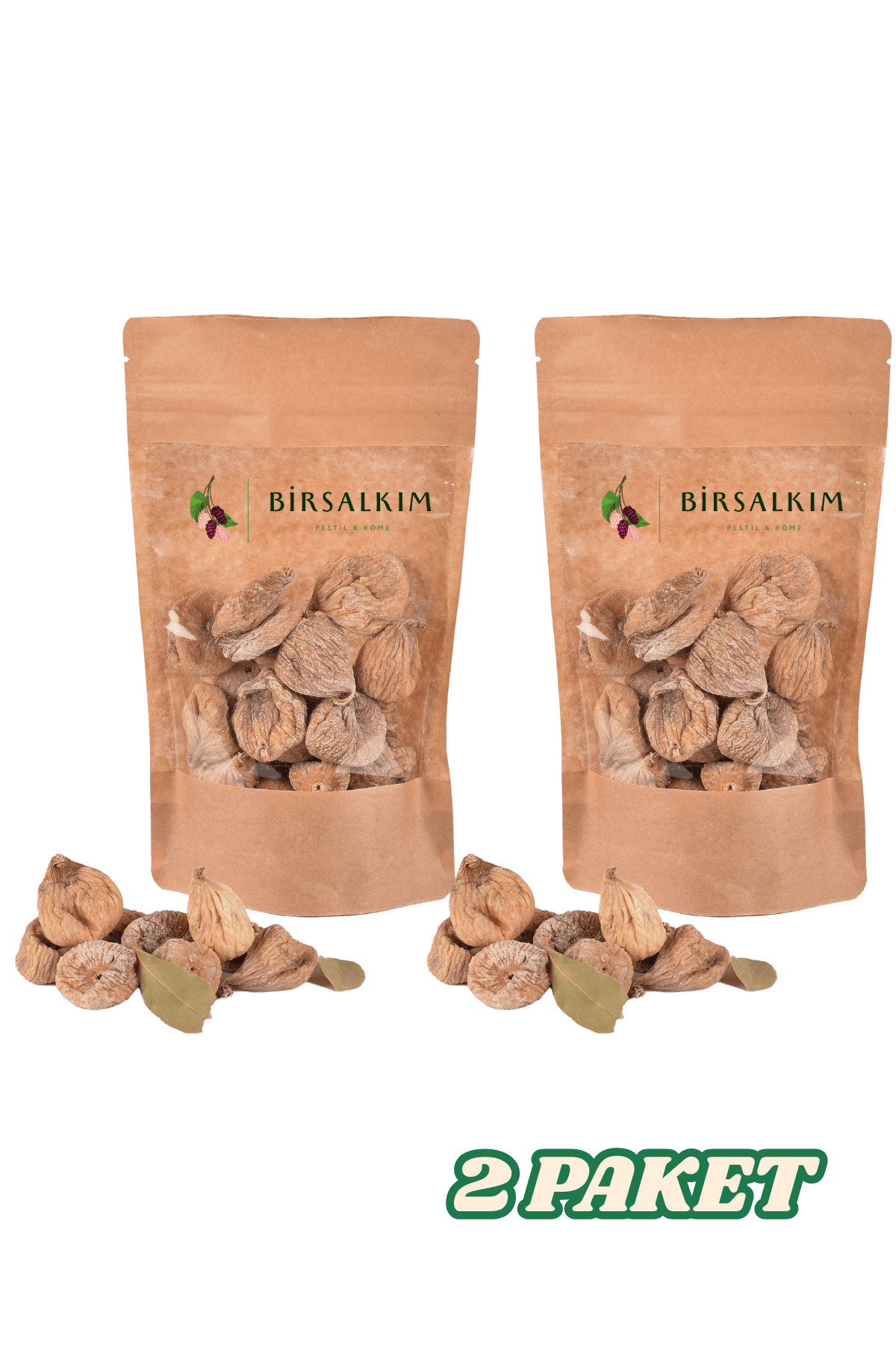Bİrsalkım Pestİl & Köme Yeni Mahsul Aydın Dağ İnciri 250 Gram x 2 Paket
