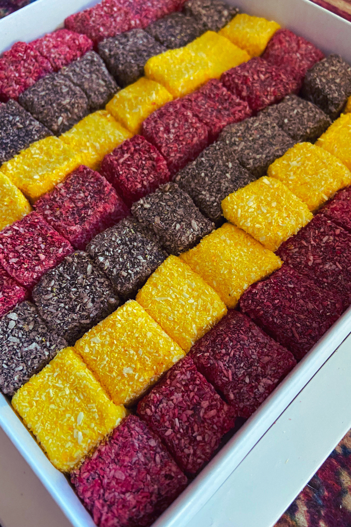 Bİrsalkım Pestİl & Köme Gökkuşağı Karışık Lokum Paketi 500 Gram (Limon,Kahve ve Zelişli ) - Görsel 3