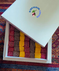 Alternative view of Bİrsalkım Pestİl & Köme Gökkuşağı Karışık Lokum Paketi 500 Gram (Limon,Kahve ve Zelişli )