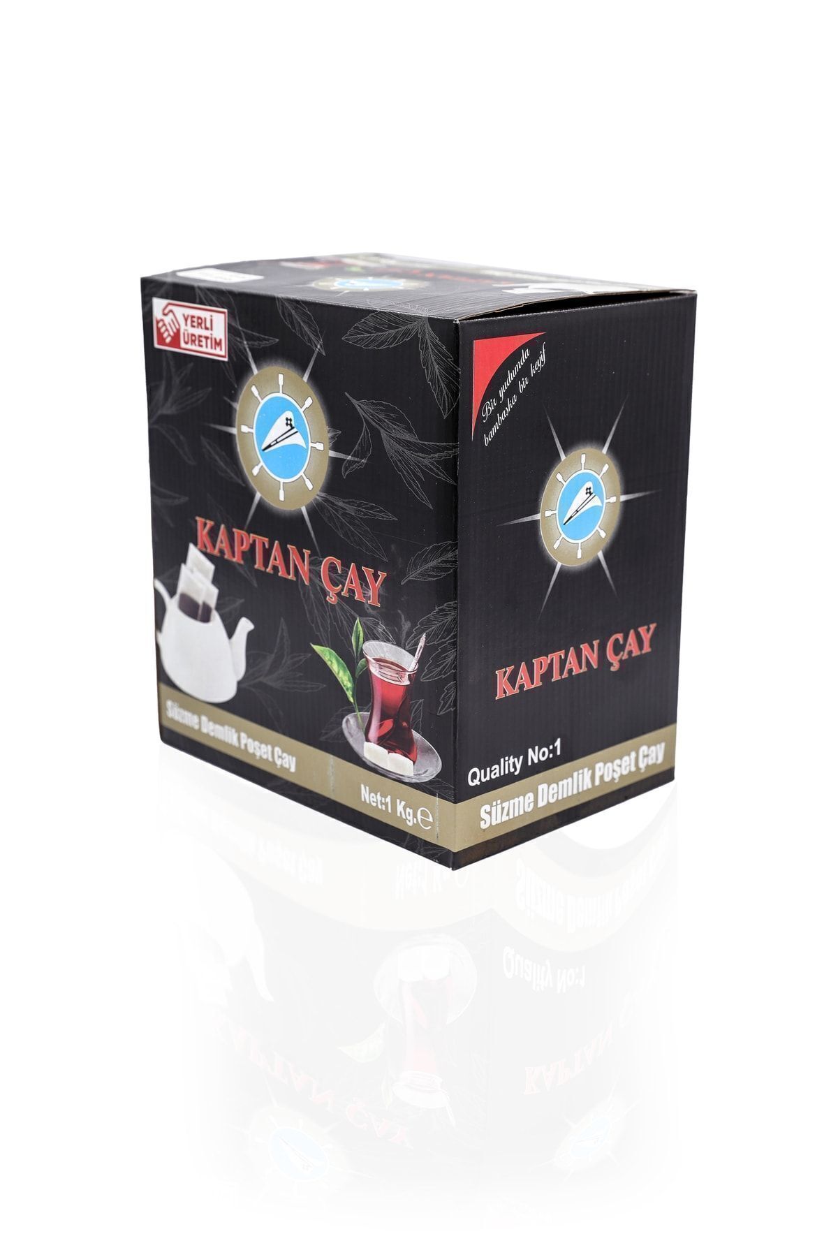 Kaptan Çay Demlik Poşet Bergamot Aromalı 1000g (20g)