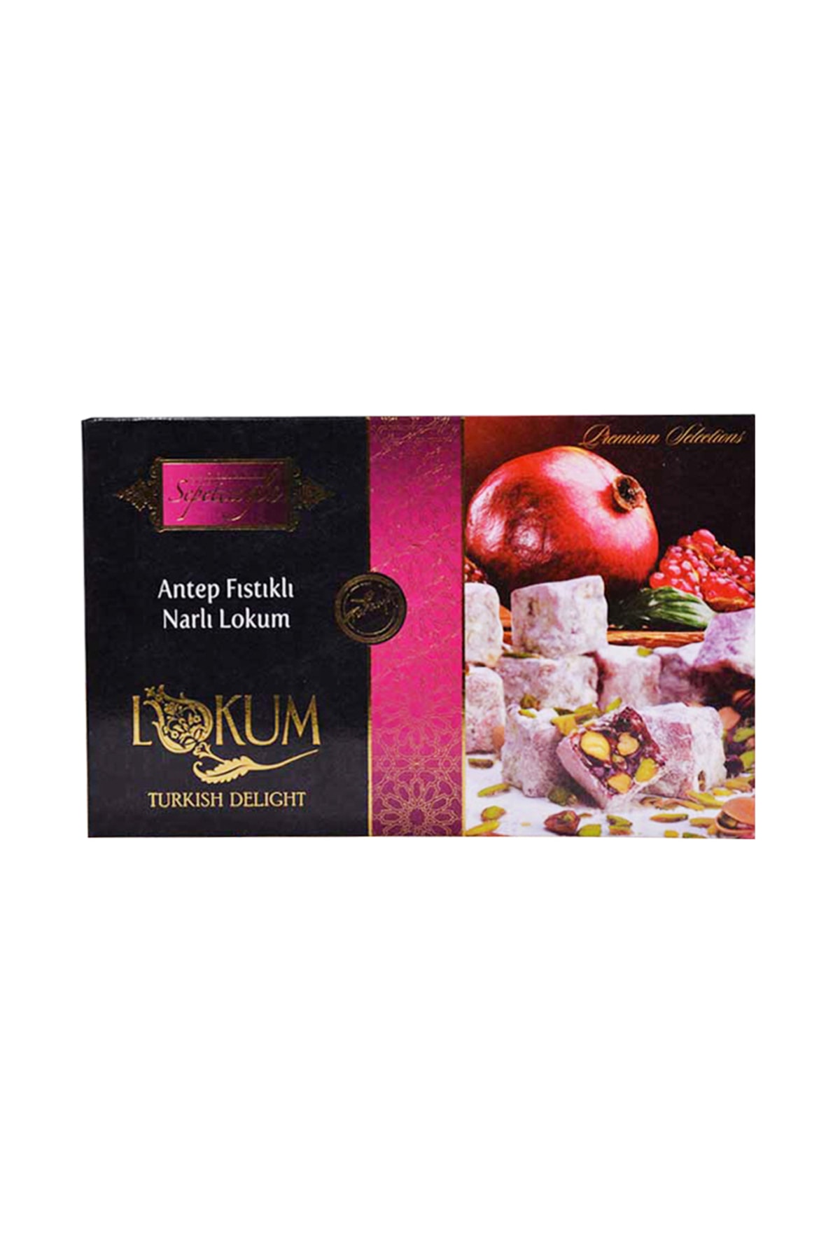 Erdem Sepetçioğlu Antep Fıstıklı Narlı Lokum 300 G