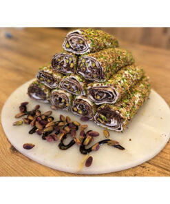 LokArt Lok-Art | Mega Fıstıklı Sarma Lokum | 500 Gr