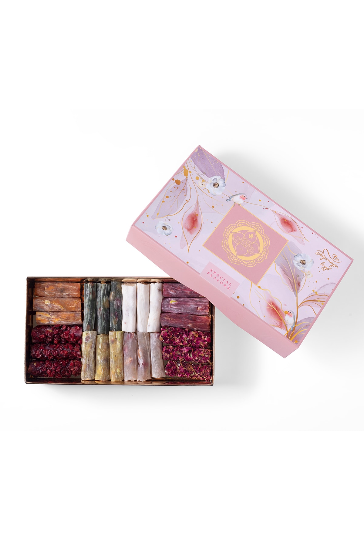 MEŞHUR SAFRANBOLU LOKUMCUSU Karışık Parmak Lokum 430 Gr
