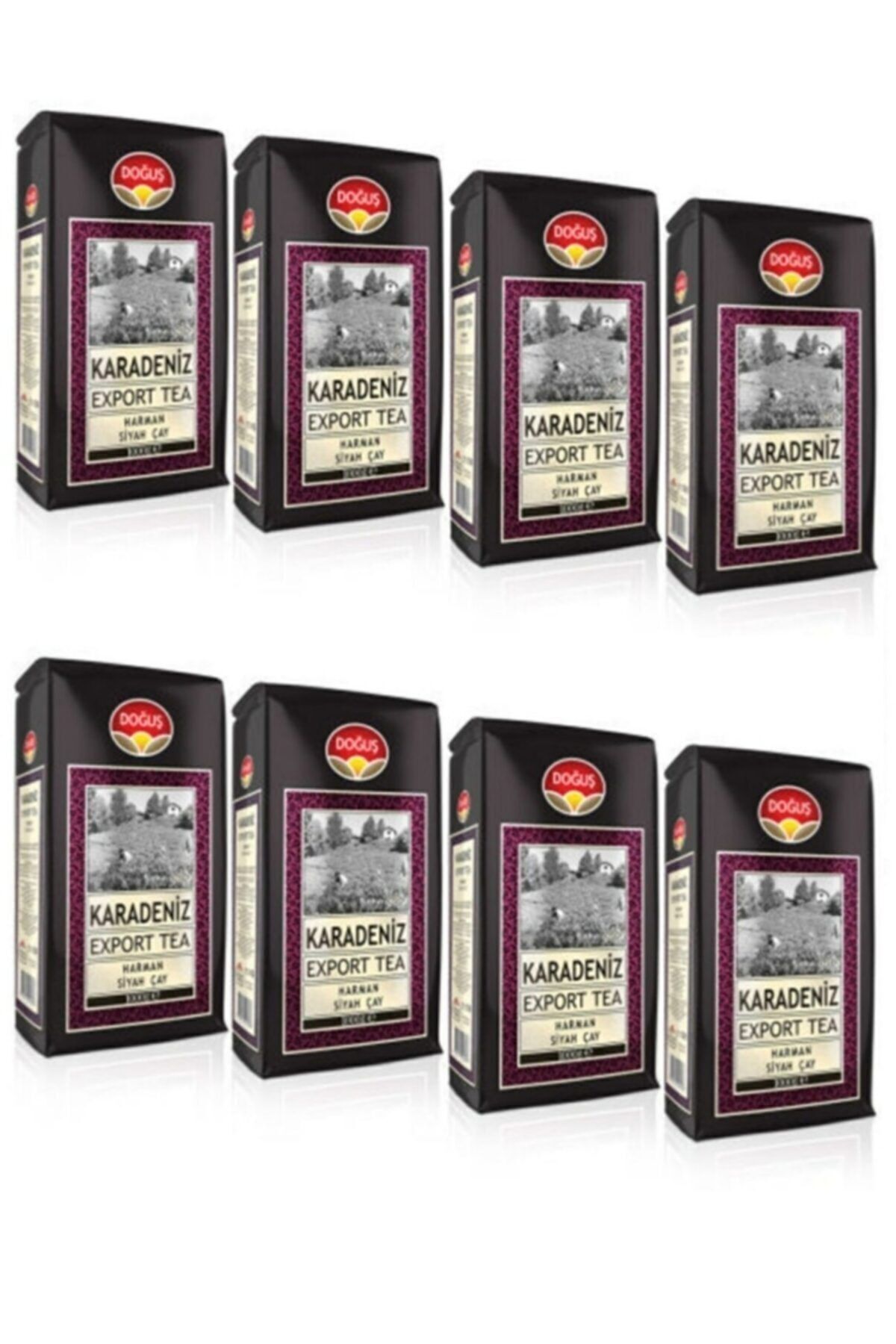 Doğuş Çay Doğuş Karadeniz Export Organik Dökme Siyah Çay 8 x 500 gr