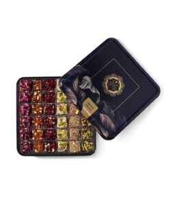 MEŞHUR SAFRANBOLU LOKUMCUSU Metal Kutuda Karışık Fitil Lokum 600 Gr