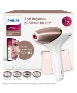 Philips Lumea 9900 Serisi BRI951/03 IPL Tüy Alma, SkinAI,Vücut,Yüz,Koltuk altı,Bikini,4 Başlık,Çanta