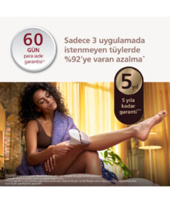 Philips Lumea 9900 Serisi BRI951/03 IPL Tüy Alma, SkinAI,Vücut,Yüz,Koltuk altı,Bikini,4 Başlık,Çanta - Görsel 3