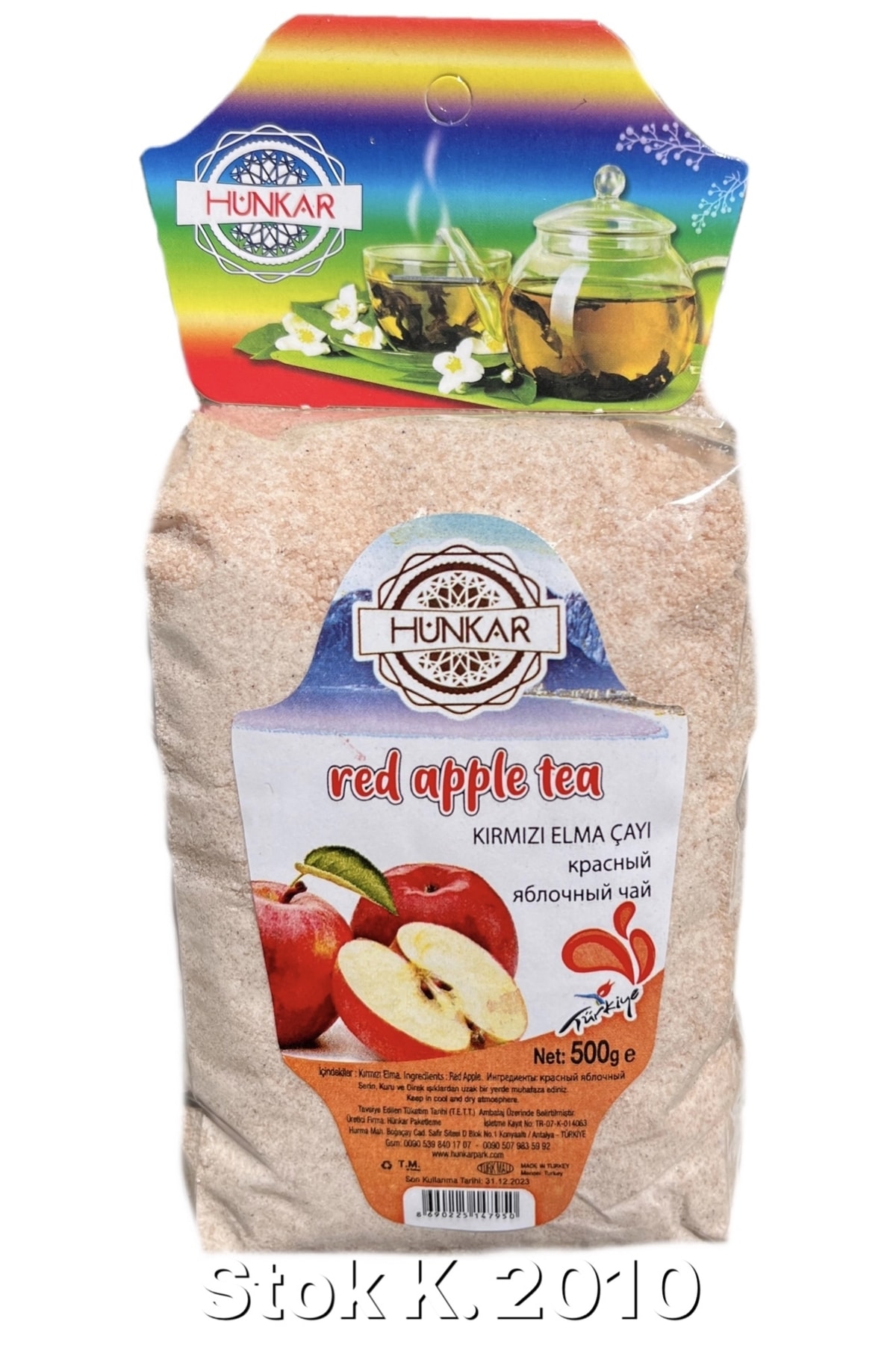 Hünkar Elma Çayı Toz 500 Gr