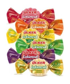 Ülker Lokumcuk Karışık Meyva Aromalı Yumuşak Şekerleme 500 Gr