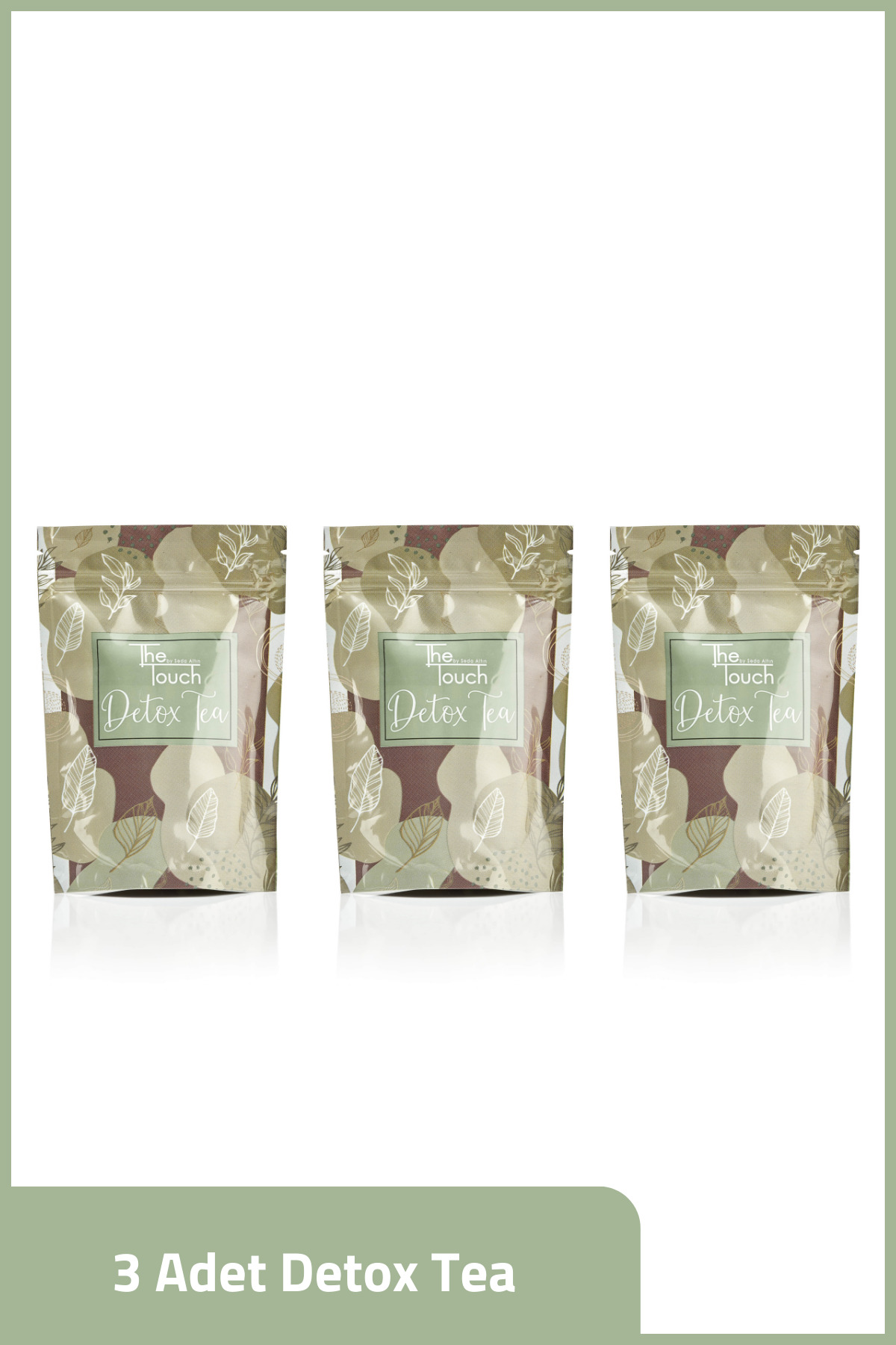 The Touch By Seda Altın 3 adet Detox Tea
