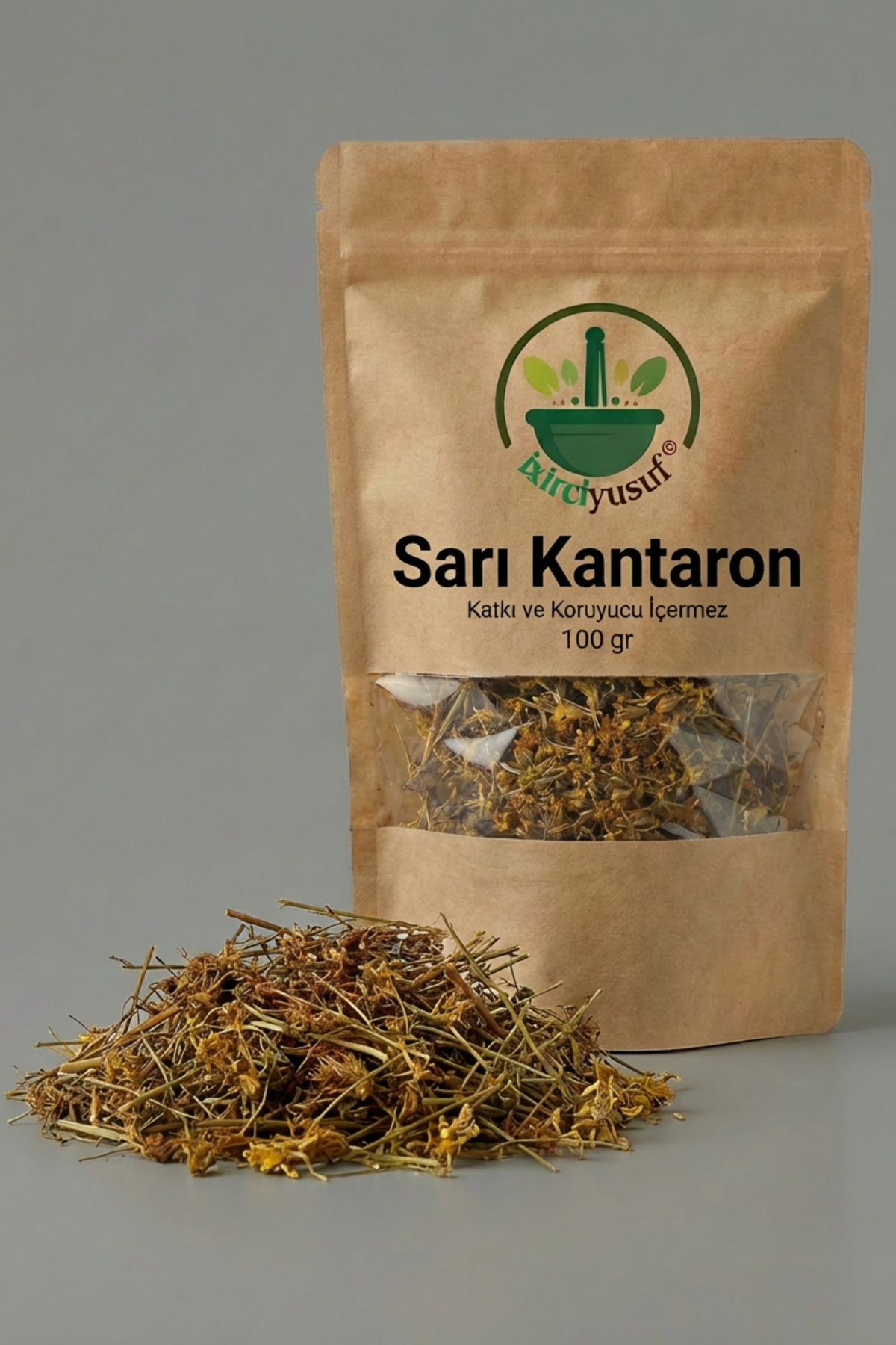 ixirciyusuf Sarı Kantaron Otu (Binbirdelik Otu – Sarıkantaron – St. John’s Wort) Kurutulmuş Bitki Çayı 100 g