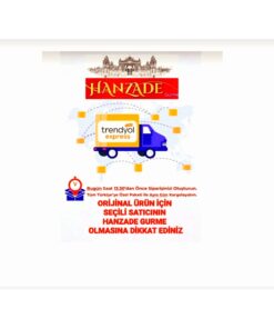 Alternative view of HANZADE GURME Mersin Yaprak Cezerye Antep Fıstıklı 200 Gr. Türk Lokumu
