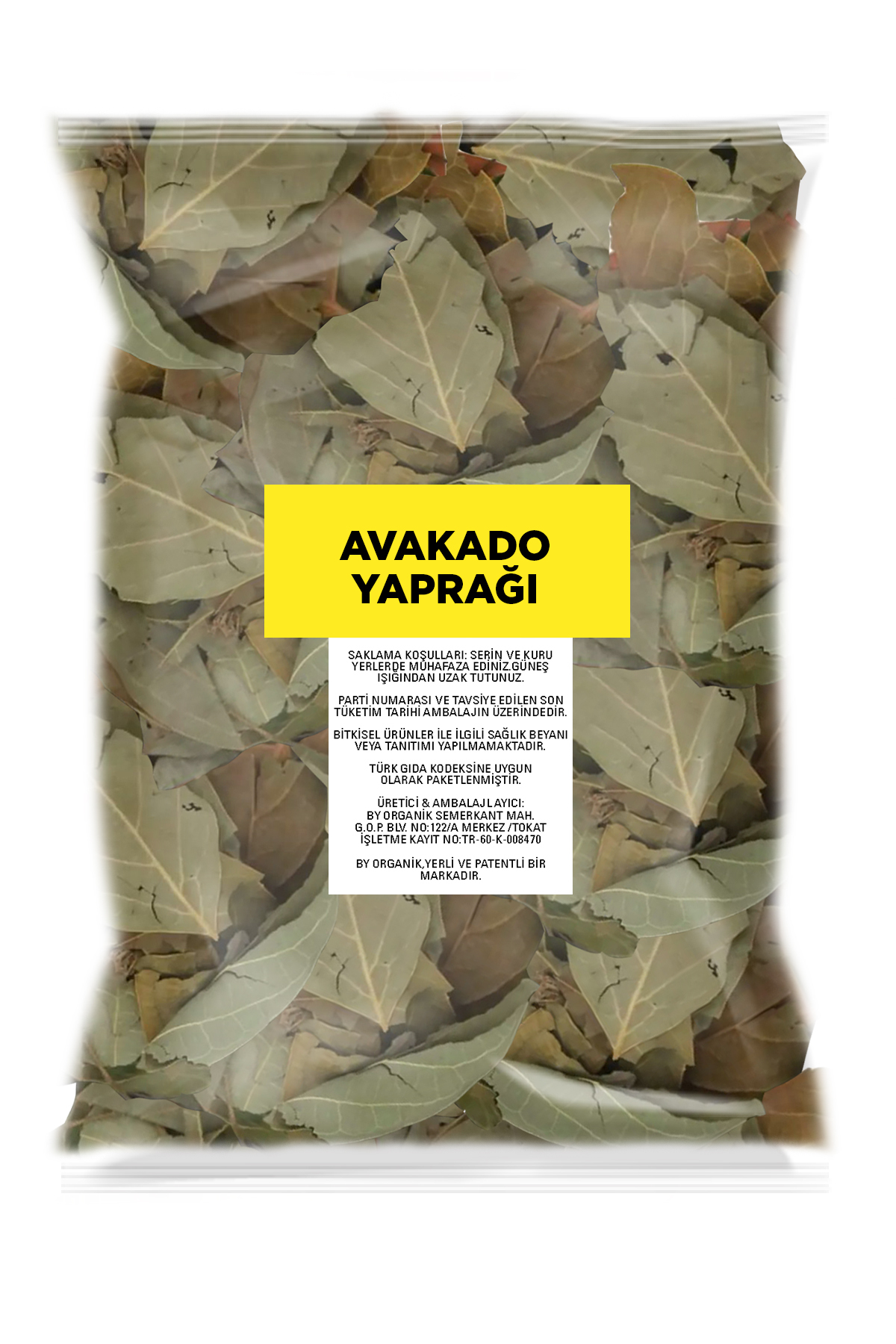 BY ORGANİK Avokado Yaprağı 100 gr