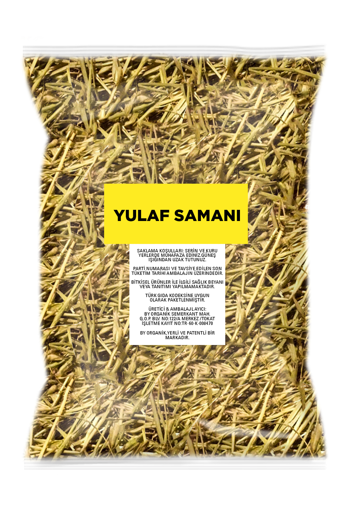 BY ORGANİK Yulaf Samanı 100 gr