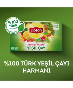 Lipton Mango & Ananas Yeşil Çay 20'li X 3 Adet - Görsel 2