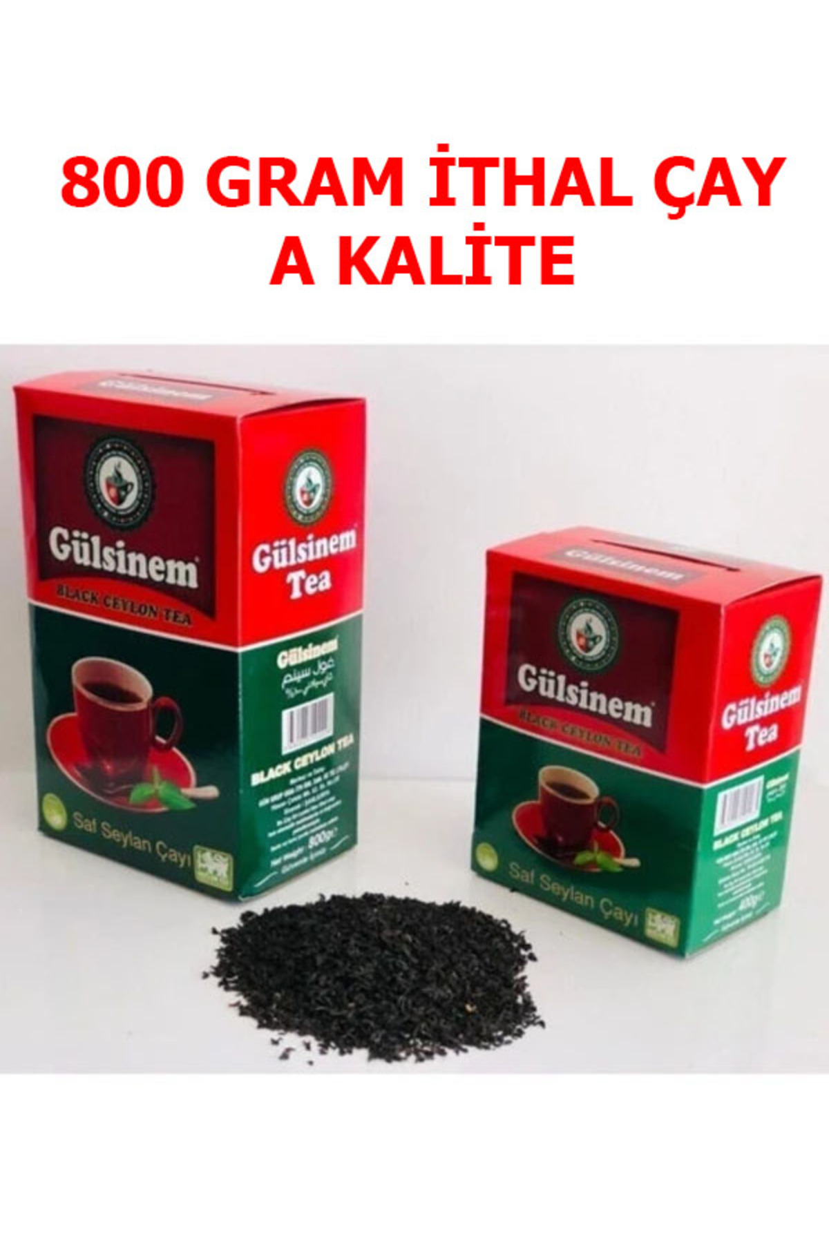Gülsinem İthal Çay Gülsinem Kaçak Çay 800 gram A kalite