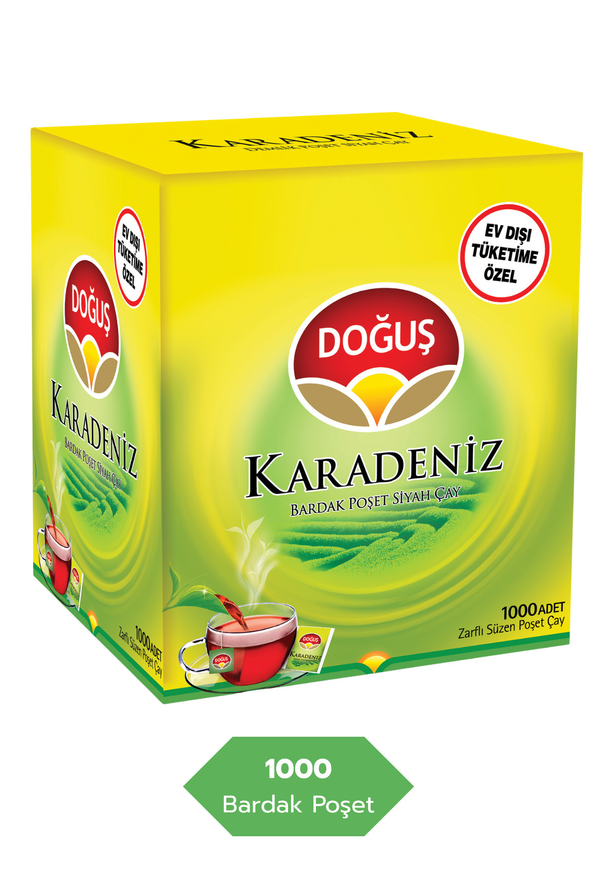 Doğuş Karadeniz Bardak Poşet Çay 1000'Li