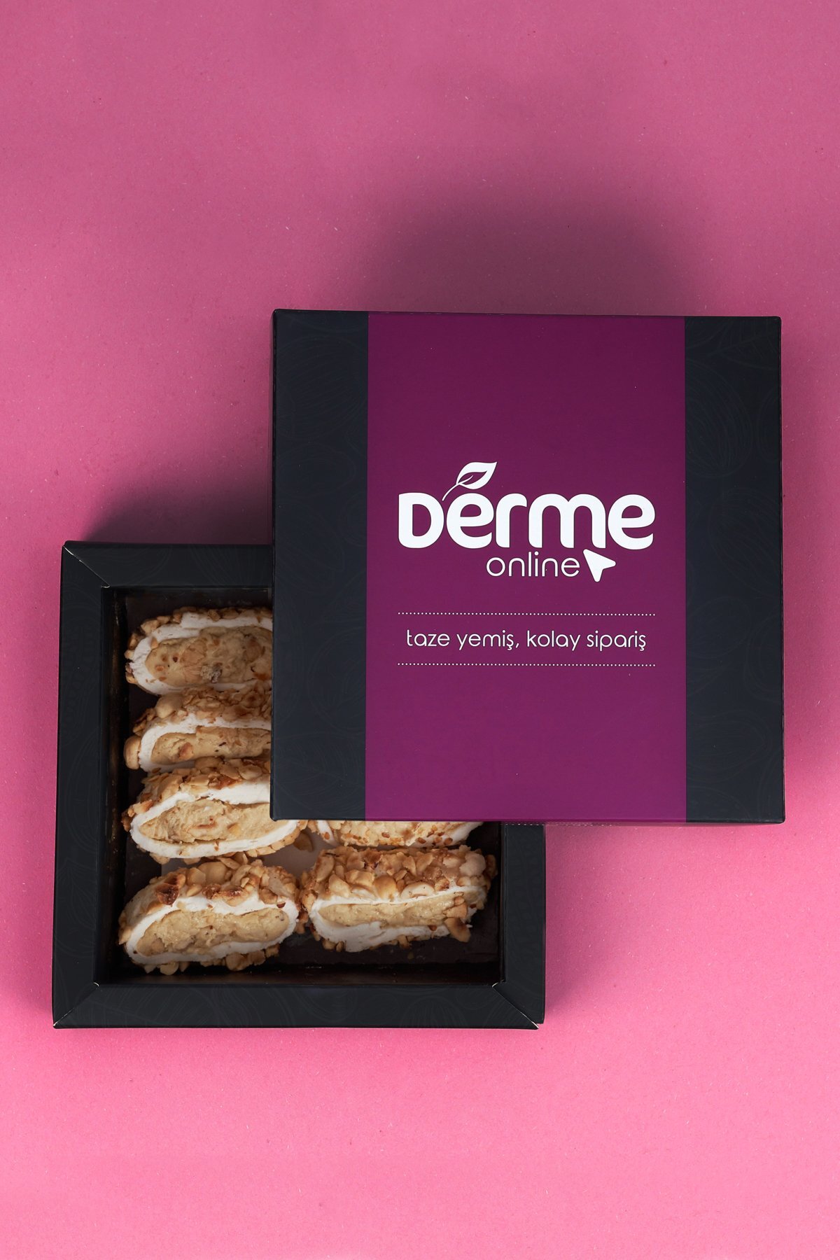 Derme Sarma Lokum Badem Kaplamalı 300 Gram