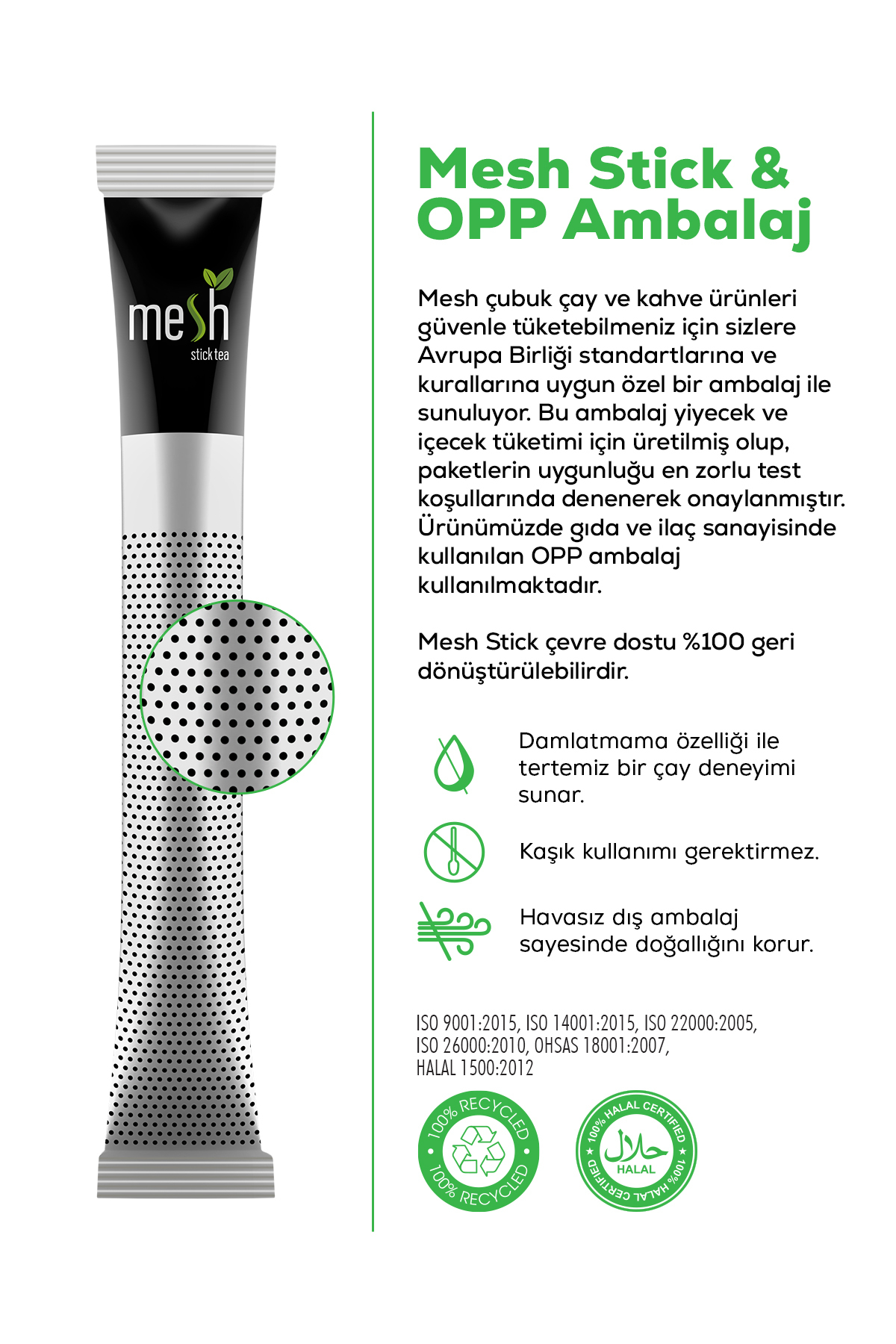 Mesh Stick Seylan Çayı Ceylon Siyah Çay Bardak Poşet Çay 2 Paket Birarada - Görsel 3
