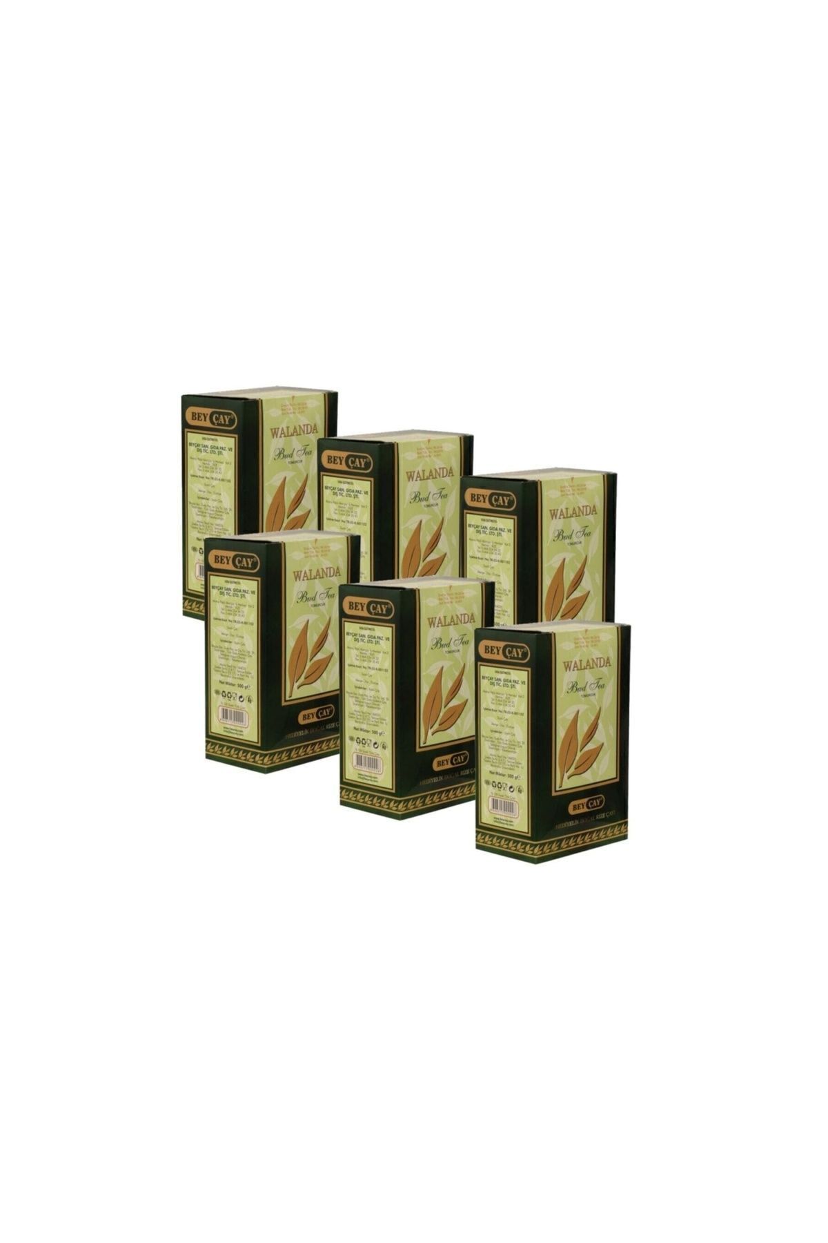 BEY ÇAY Walanda 500 gr X 6 Adet (İLK HASAT ELEKALTI MAYIS ÇAYI)