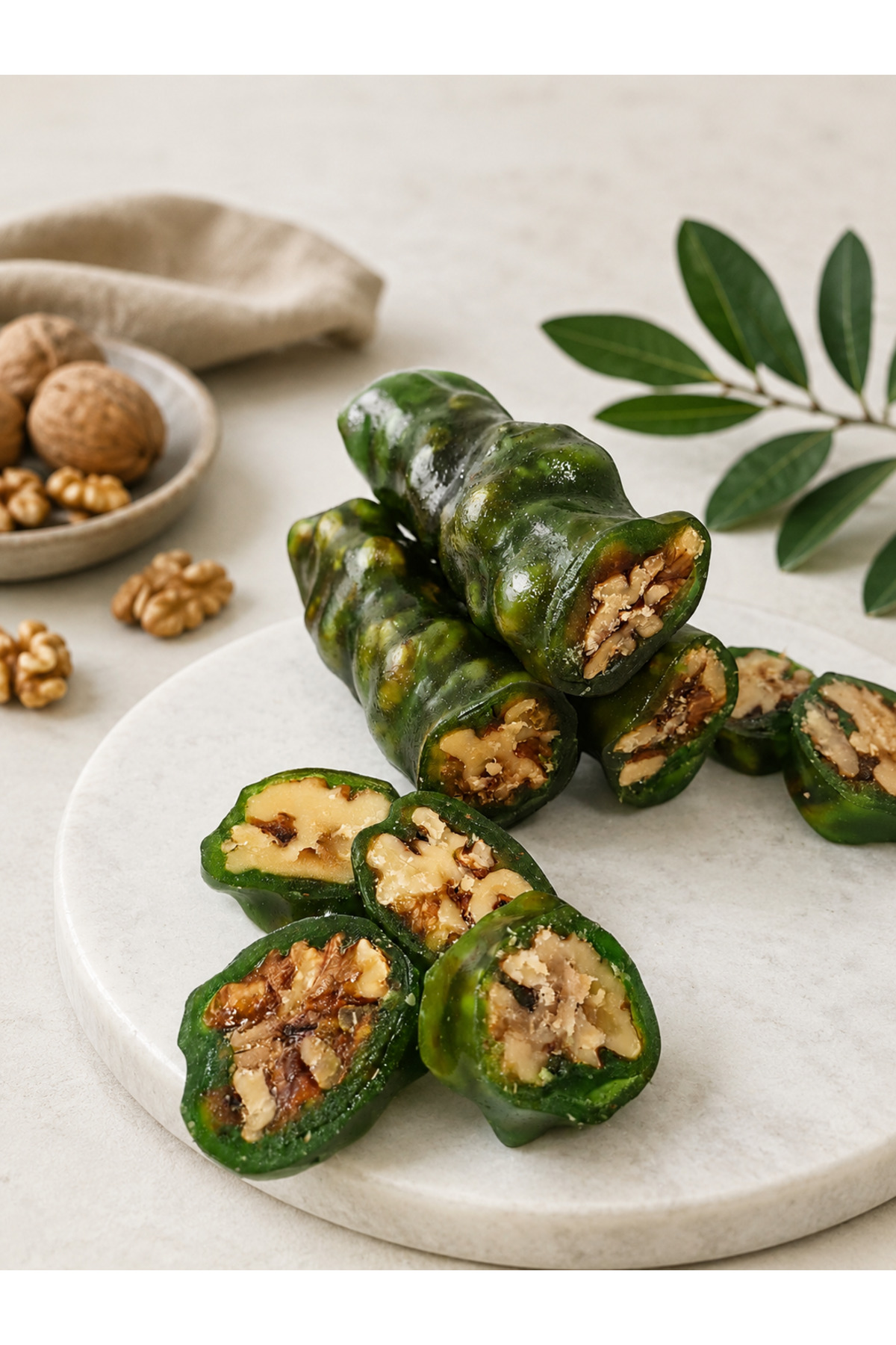Gold Şirecizade Şirecizade Kivi Aromalı Atom Cevizli Sucuk 1 Kg