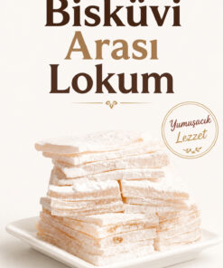 Şener Glikozsuz Lokum 500 gr Bisküvi Arası Lokum Sade Lokum